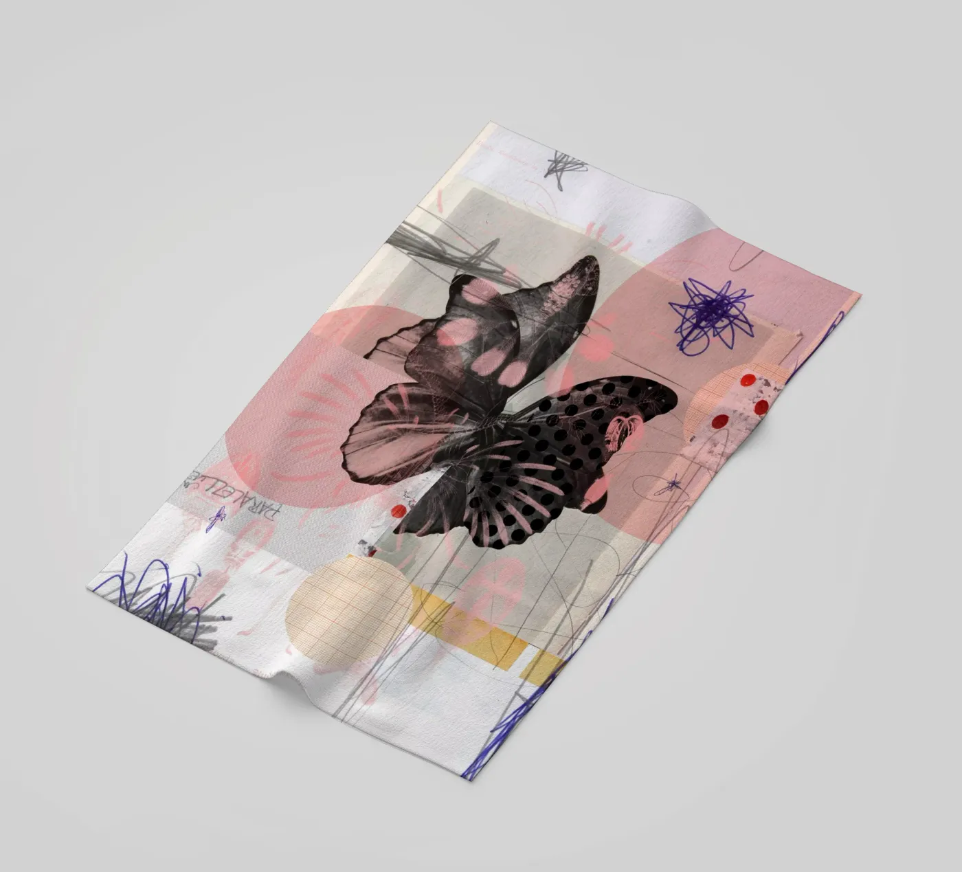 Abflug + beach towel by Marko Köppe