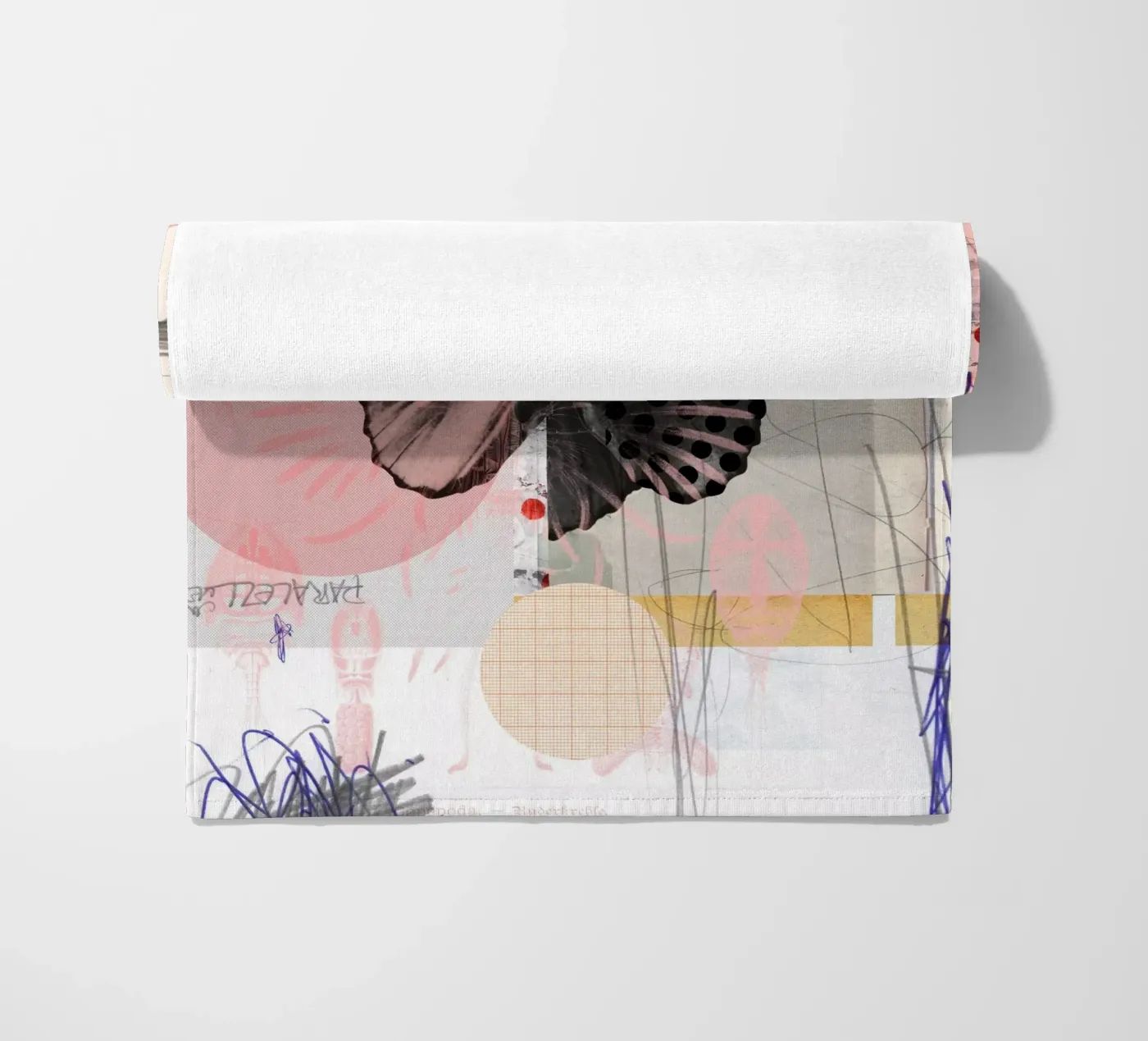 Abflug + beach towel by Marko Köppe