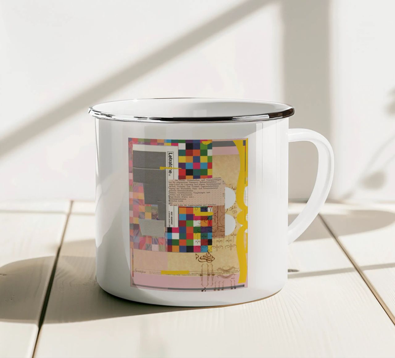 daydream spring color tazza in smalto da Marko Köppe