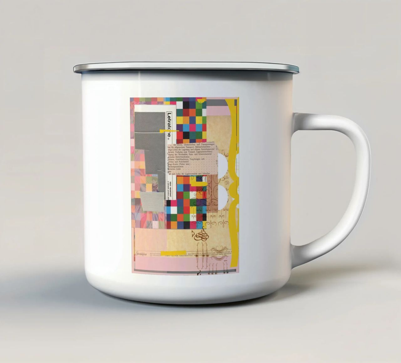 daydream spring color tazza in smalto da Marko Köppe