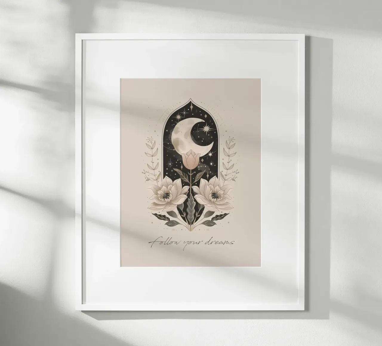 Dreams poster con telaio in legno da artographiePapeterie