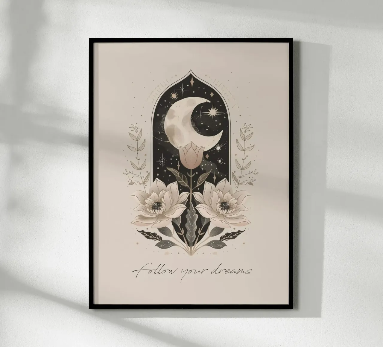 Dreams poster con telaio in legno da artographiePapeterie