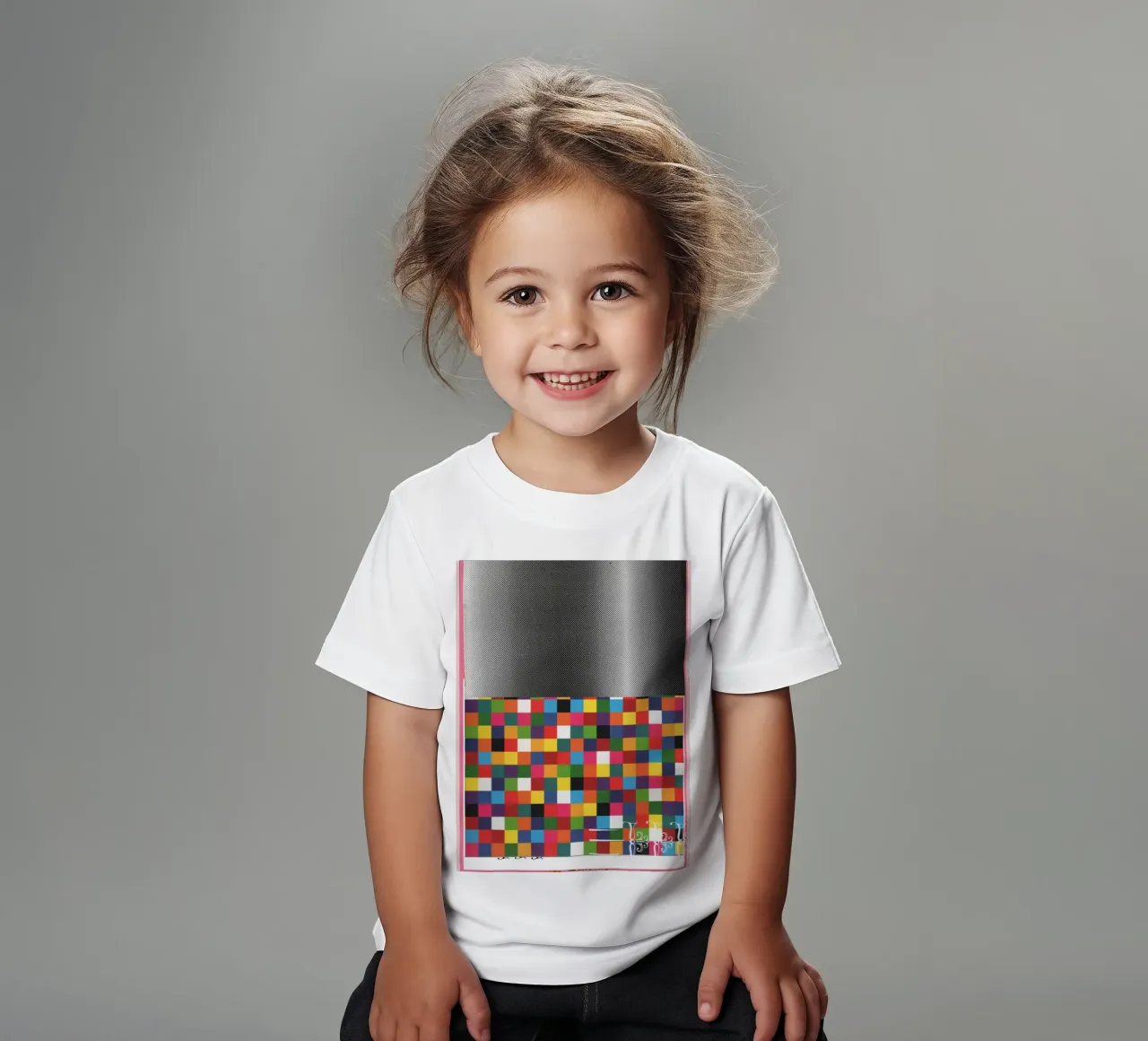 daydream color in kvadraten t-shirt bambini da Marko Köppe