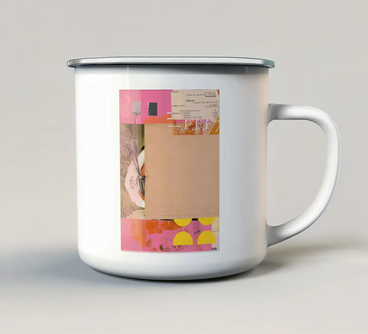 daydream rosa friday zone tazza in smalto da Marko Köppe