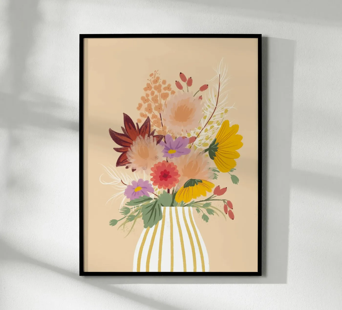 Herbststrauß poster da VIERUNDFÜNFZIG
