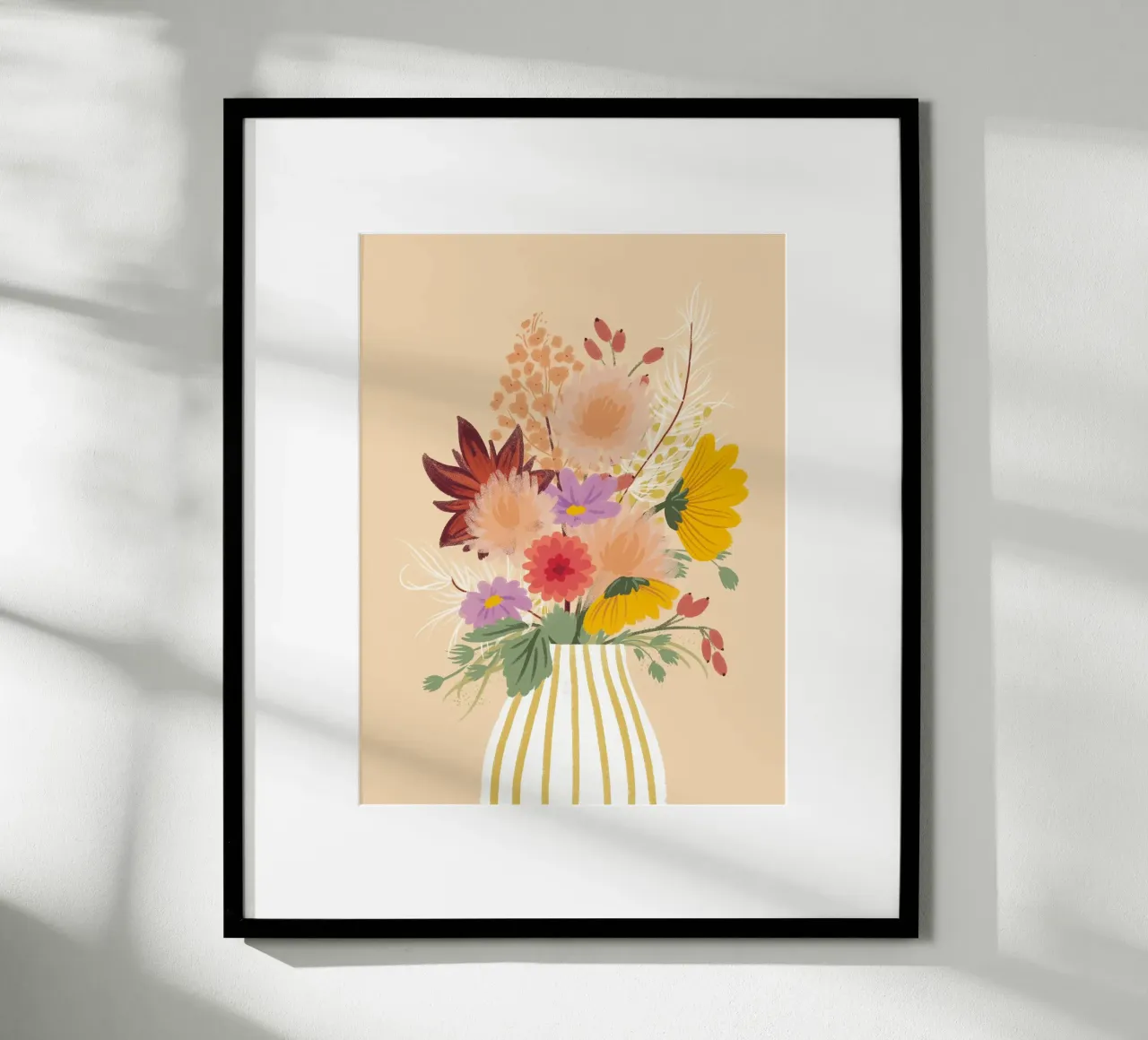 Herbststrauß poster da VIERUNDFÜNFZIG