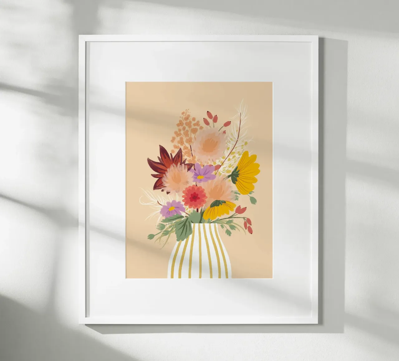 Herbststrauß poster da VIERUNDFÜNFZIG