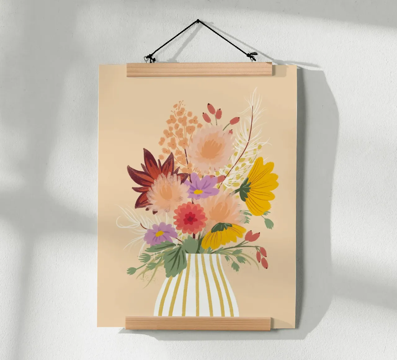 Herbststrauß poster da VIERUNDFÜNFZIG