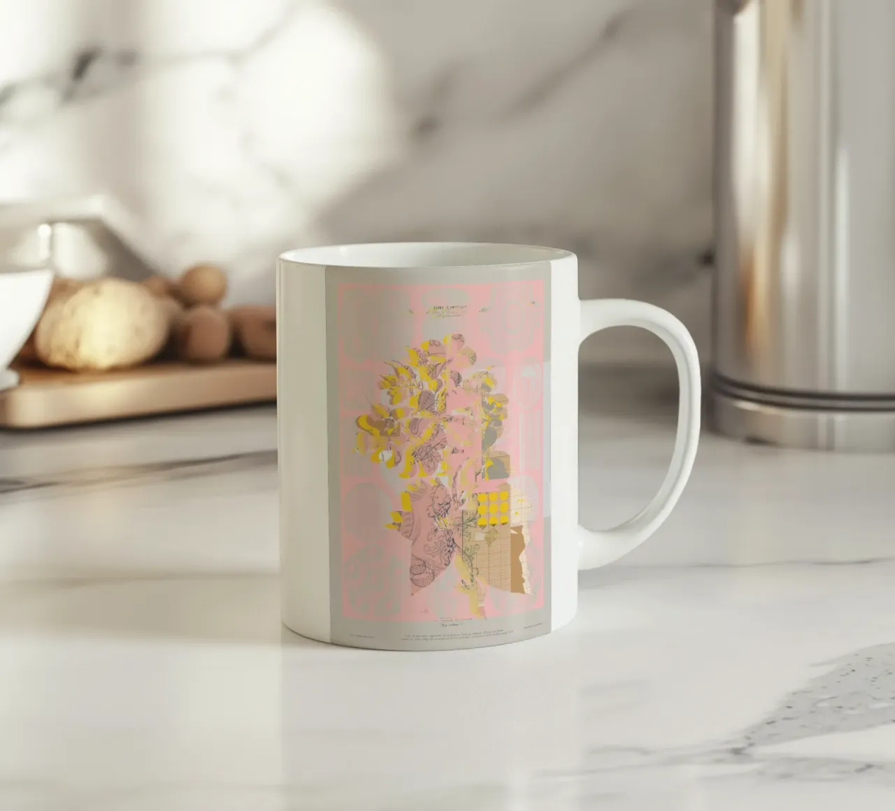 the first plant · tuesday mix mit resten tazza in ceramica da Marko Köppe