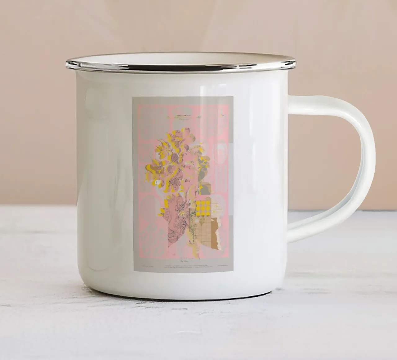 the first plant · tuesday mix mit resten tazza in smalto da Marko Köppe