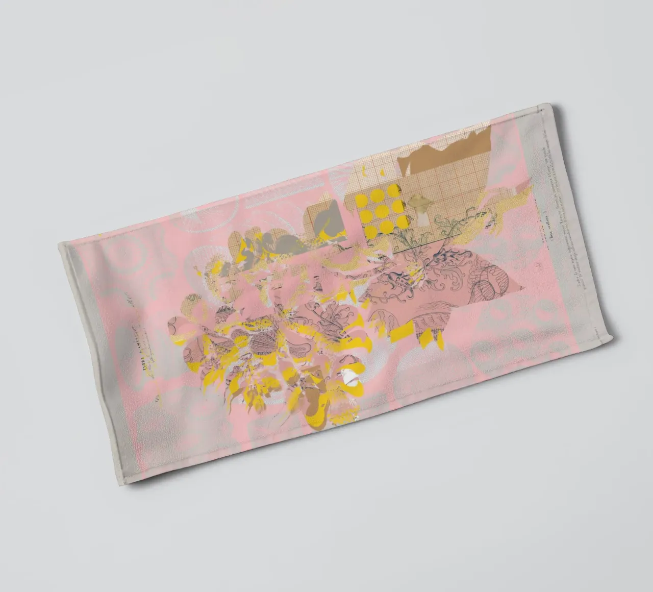the first plant · tuesday mix mit resten asciugamano da bagno da Marko Köppe