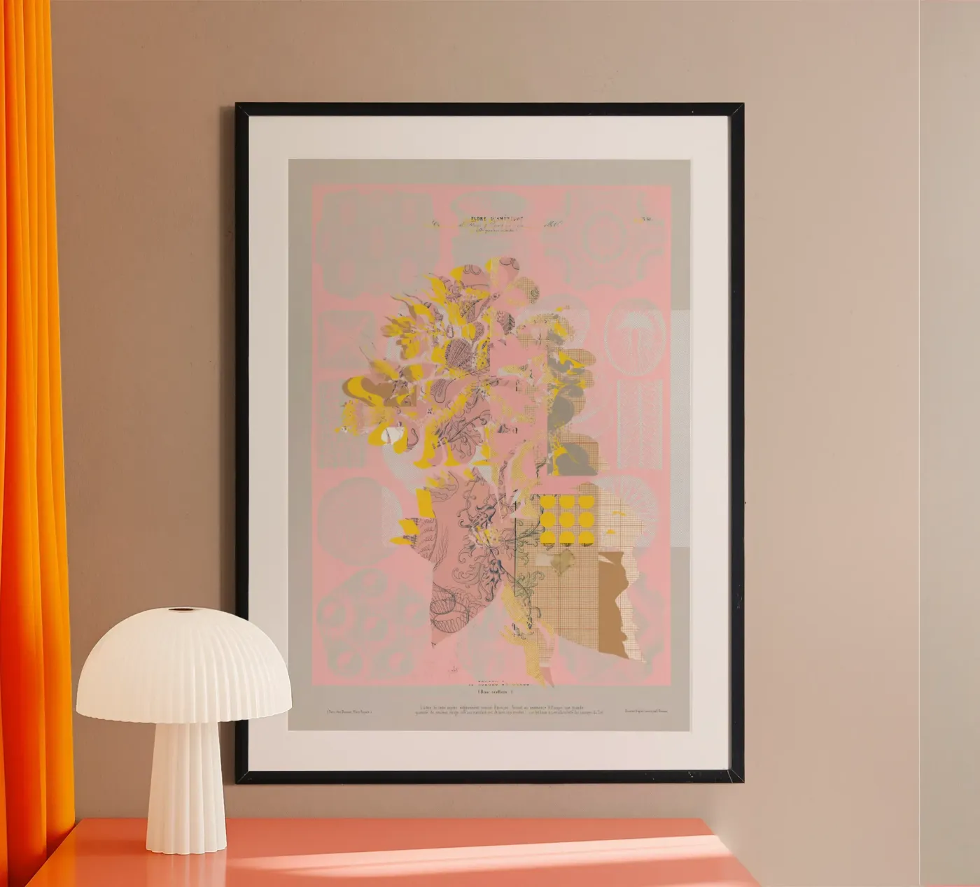 the first plant · tuesday mix mit resten poster de Marko Köppe