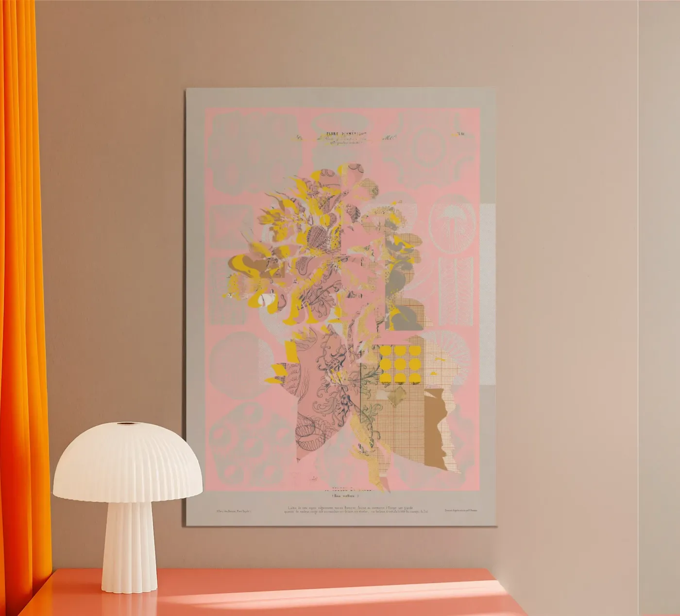 the first plant · tuesday mix mit resten poster de Marko Köppe