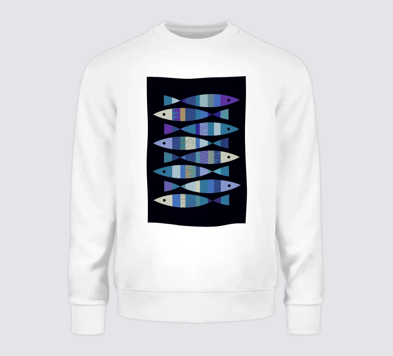 Fish 3 felpa da Visual Philosophy