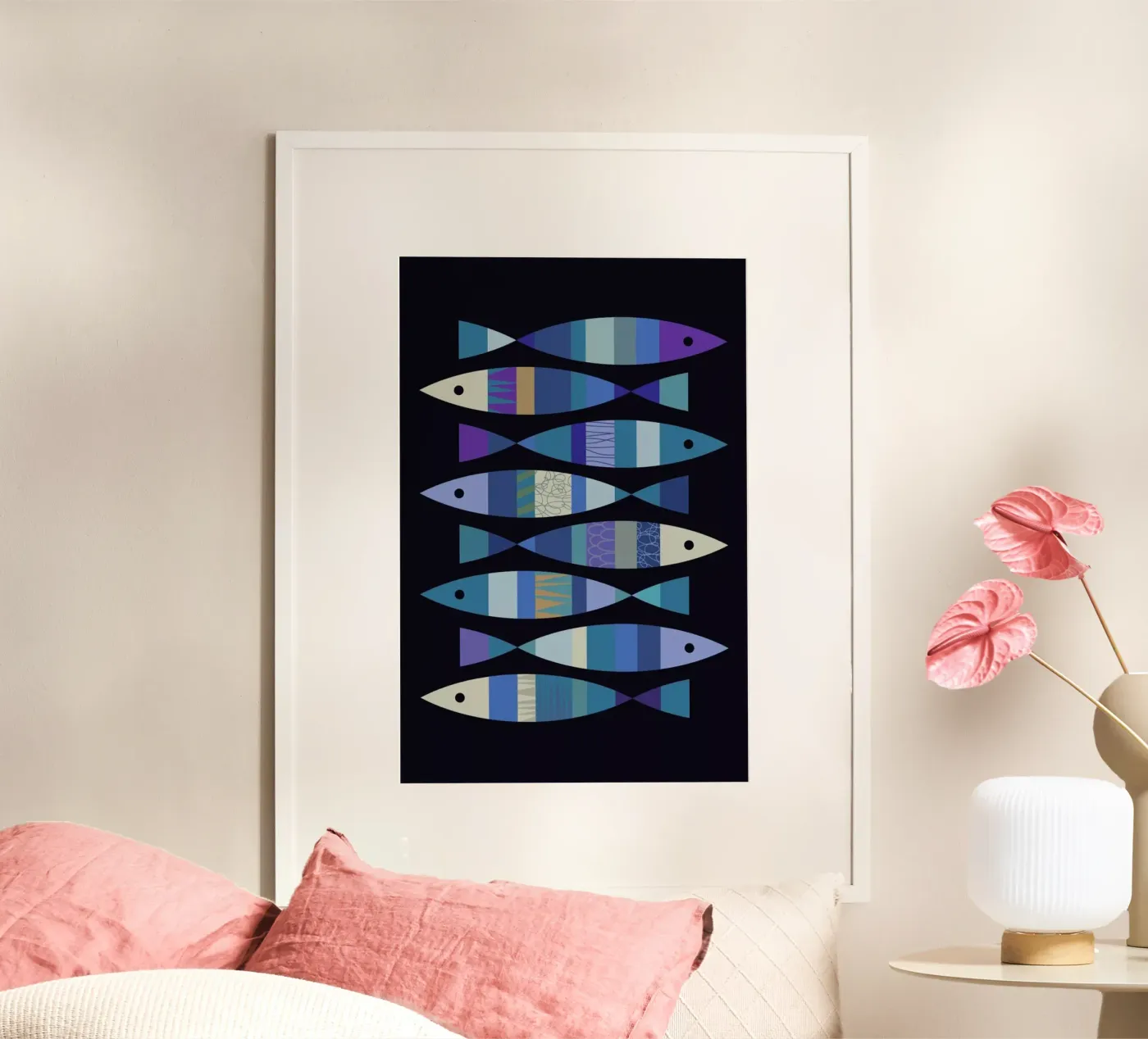 Fish 3 Poster von Visual Philosophy