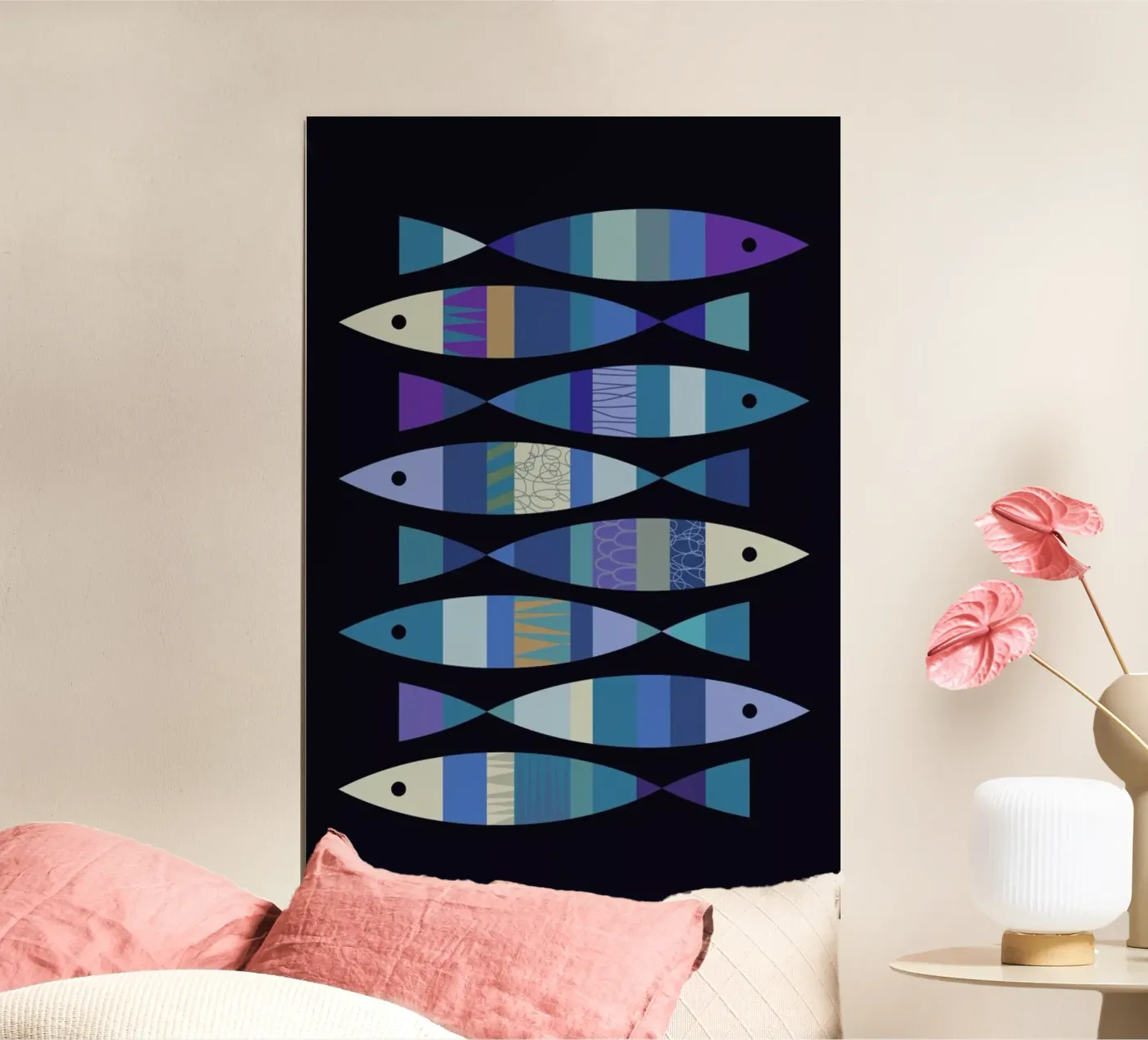 Fish 3 Poster von Visual Philosophy