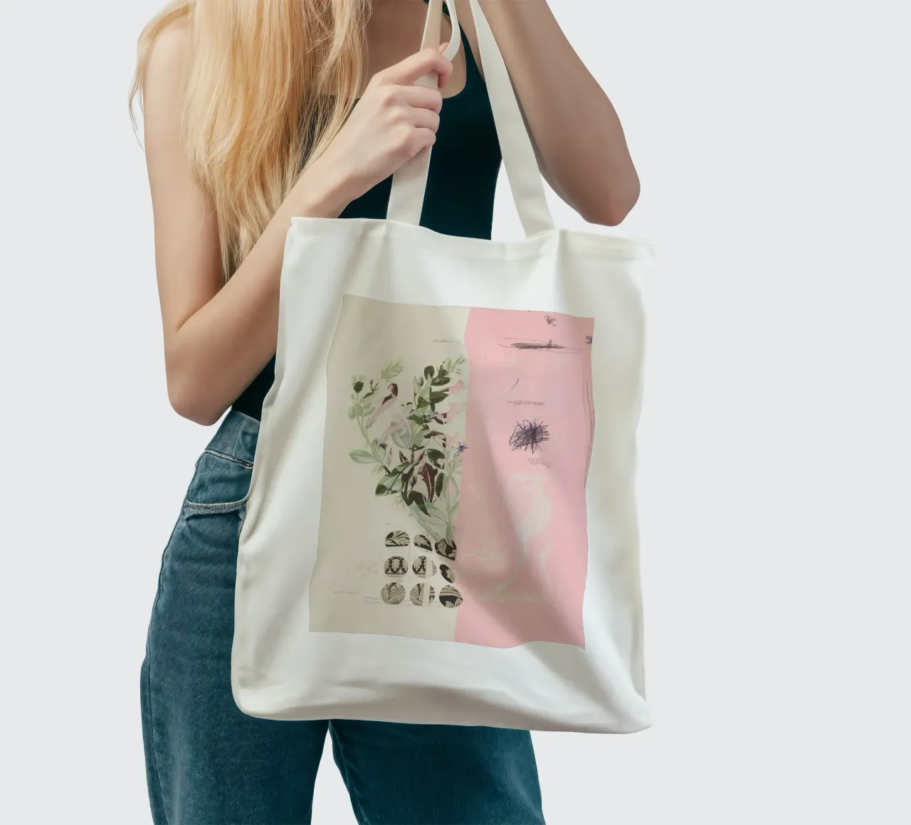 the first plant · mix it up sunday borsa in juta da Marko Köppe