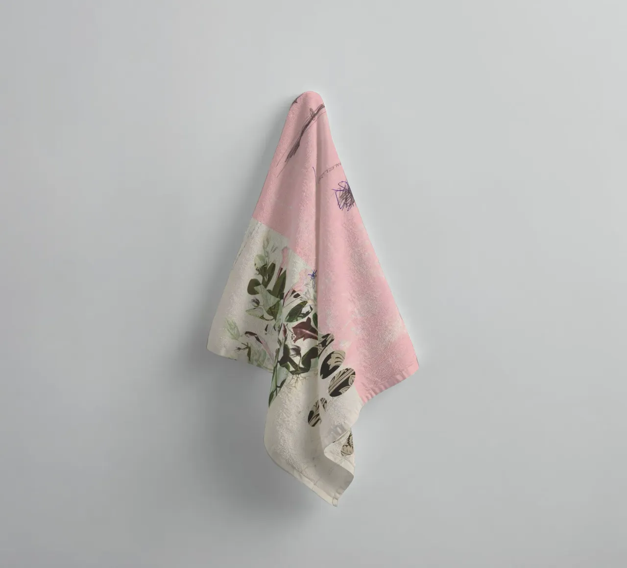 the first plant · mix it up sunday asciugamano da bagno da Marko Köppe