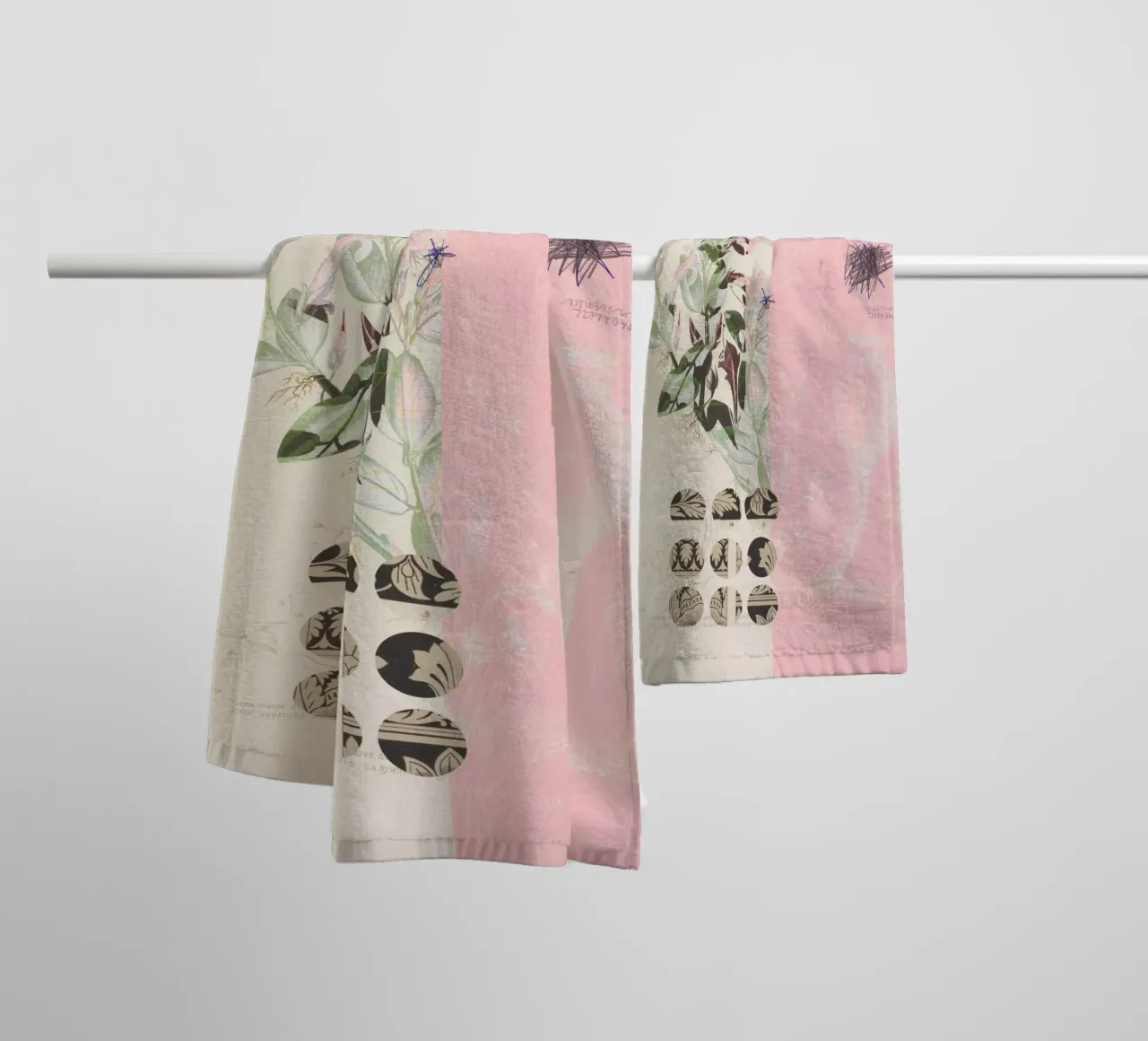 the first plant · mix it up sunday asciugamano da bagno da Marko Köppe