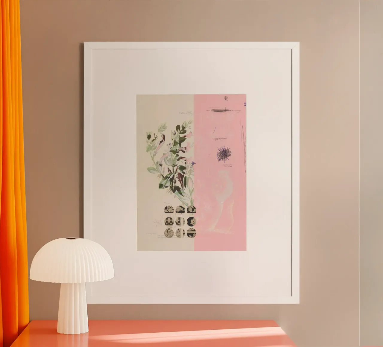 the first plant · mix it up sunday carta hahnemühle da Marko Köppe