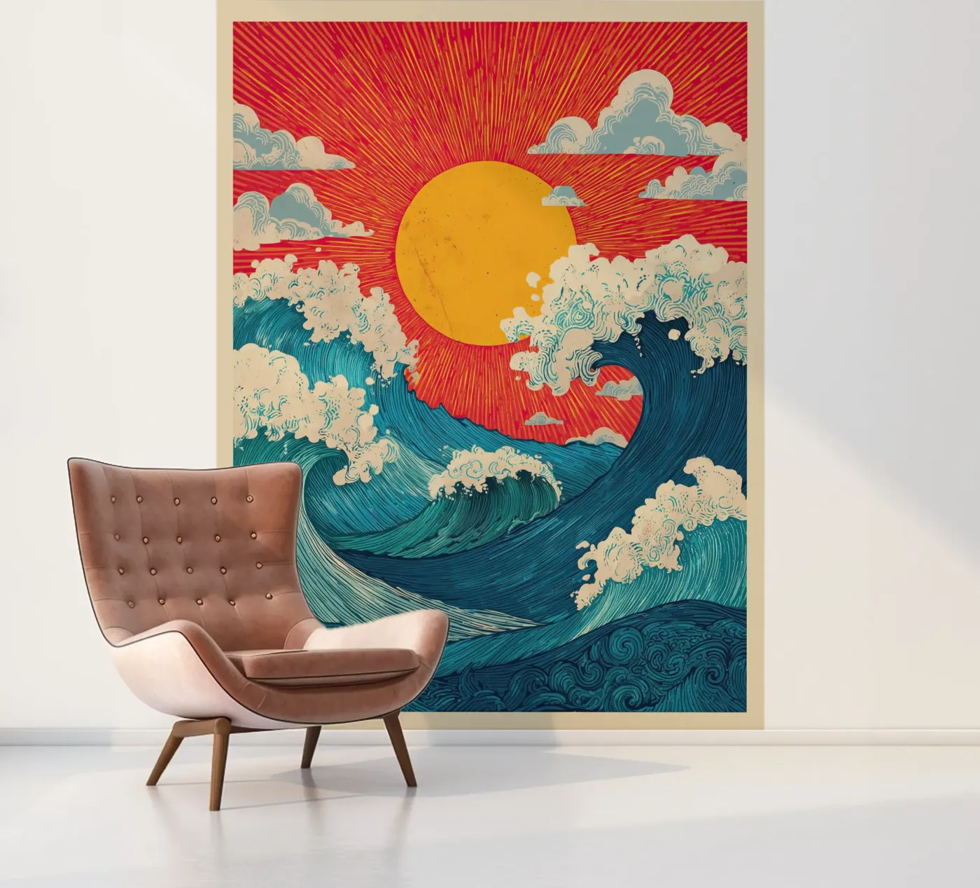 Sunwave fotobehang van Voyage