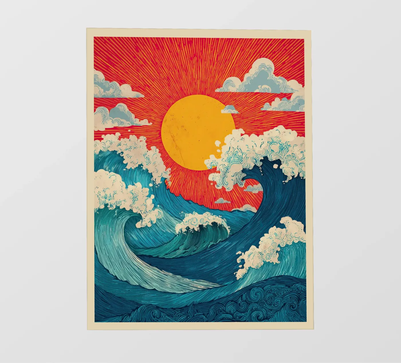 Sunwave fotobehang van Voyage