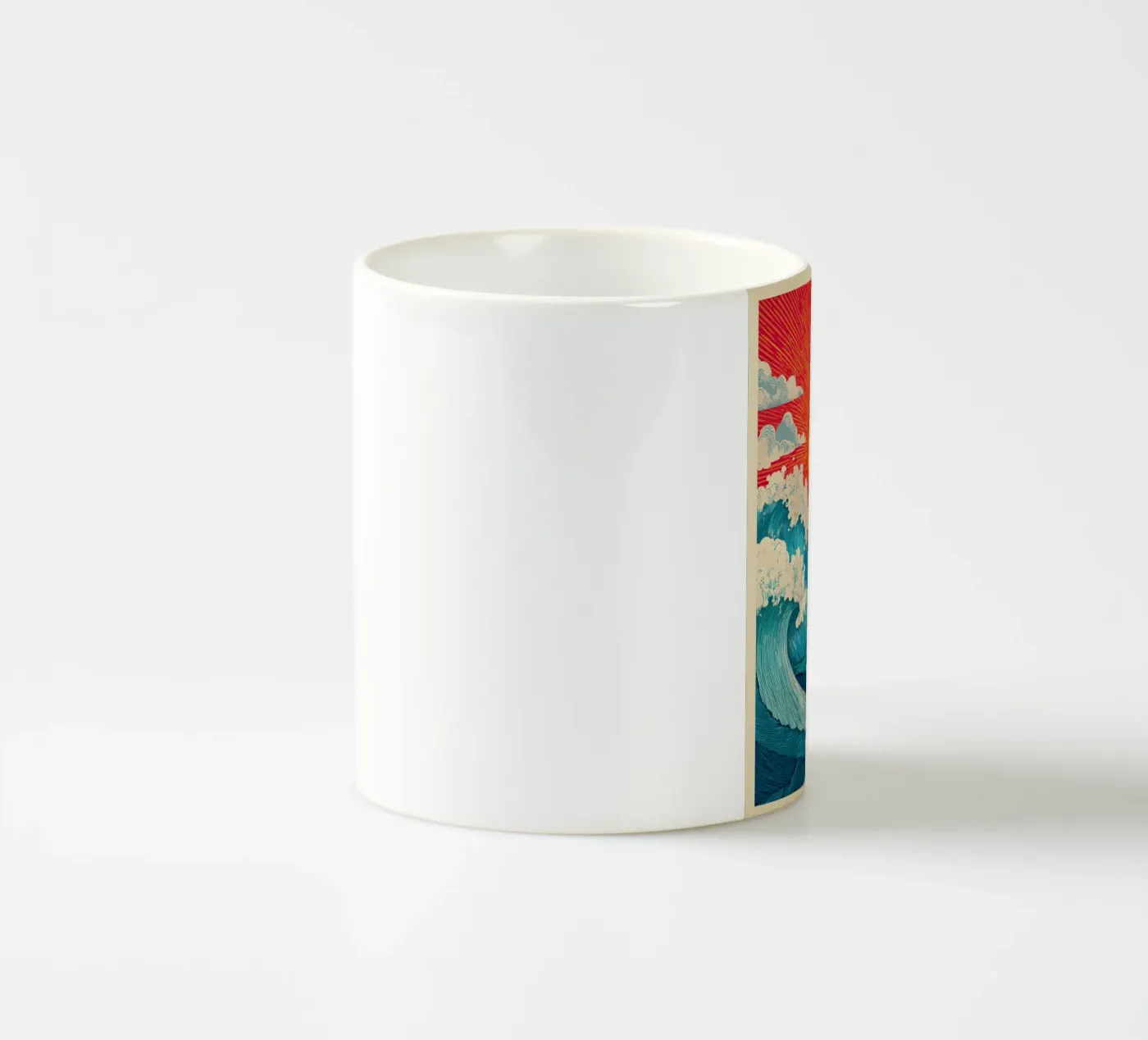 Sunwave ceramic mug by Voyage