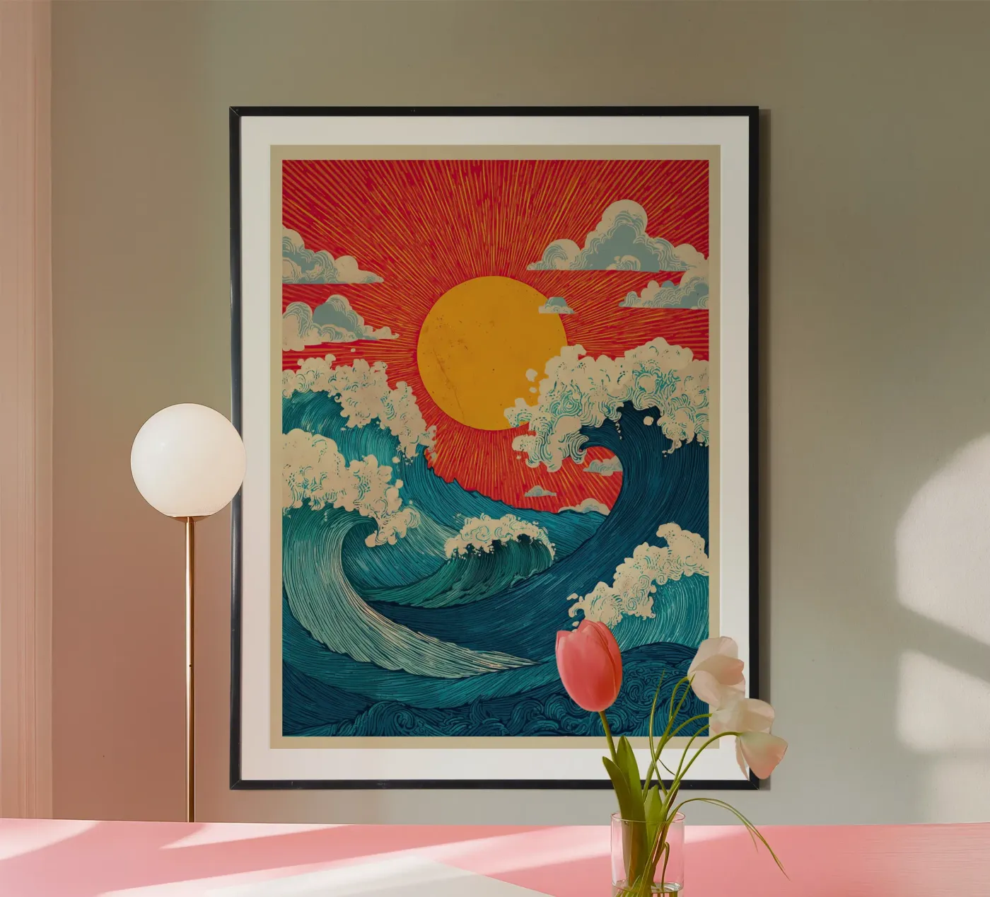 Sunwave poster van Voyage