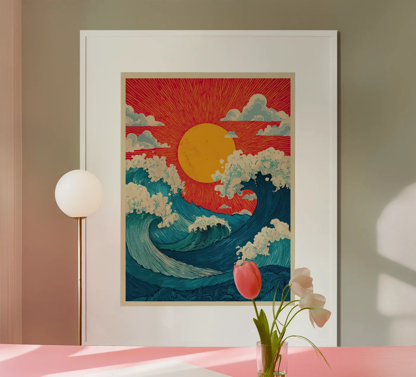 Sunwave poster van Voyage