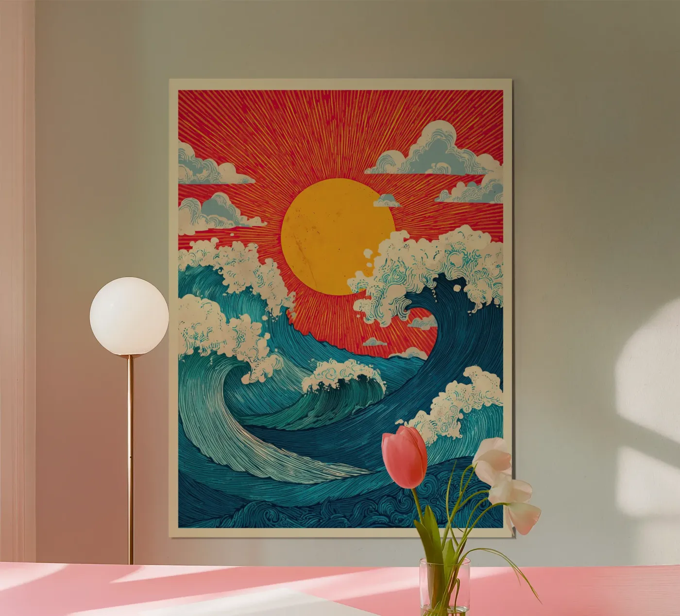 Sunwave poster van Voyage