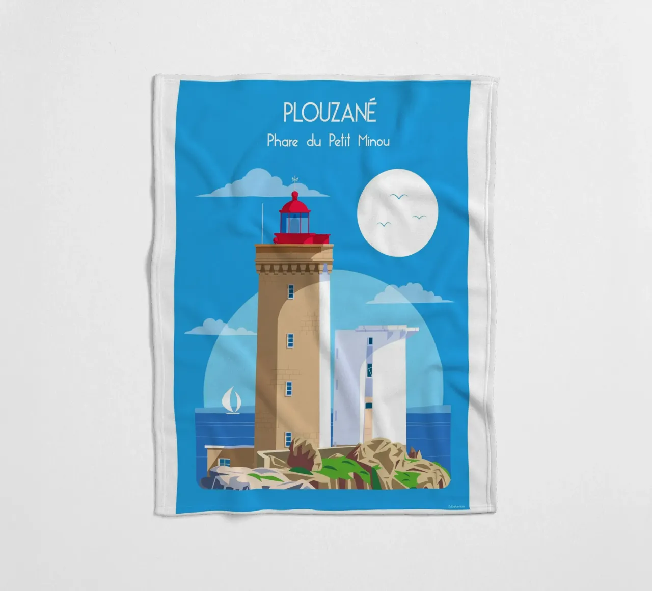 Faro di Petit Minou coperta in pile da Raphaël Delerue