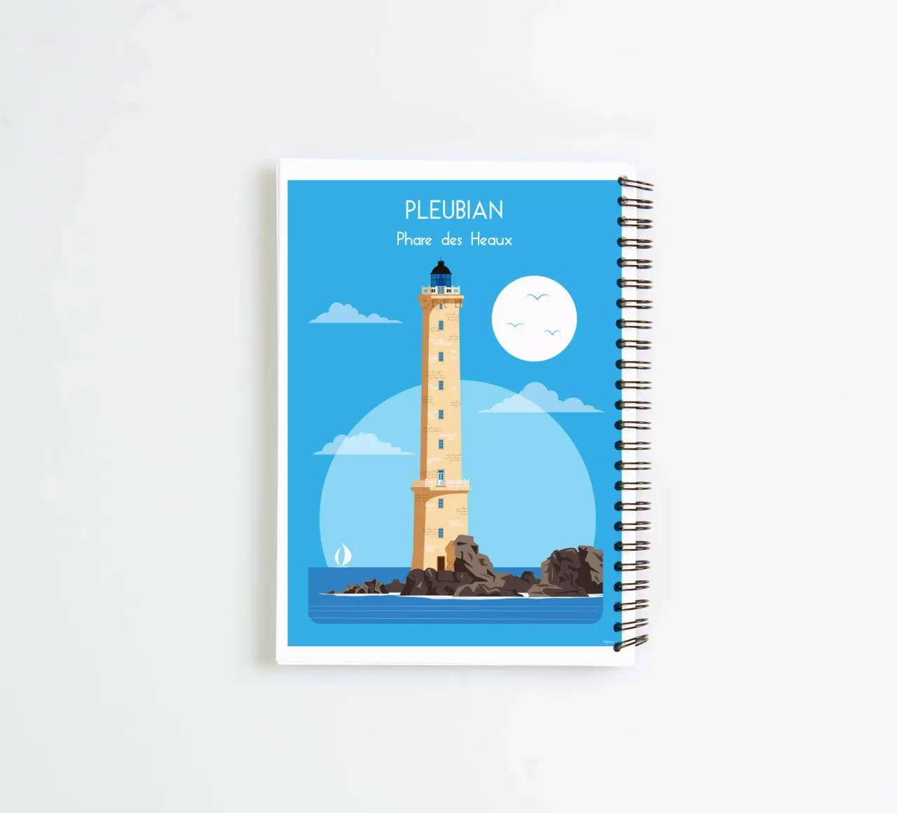 Leuchtturm von Les Heaux Ringbuch von Raphaël Delerue