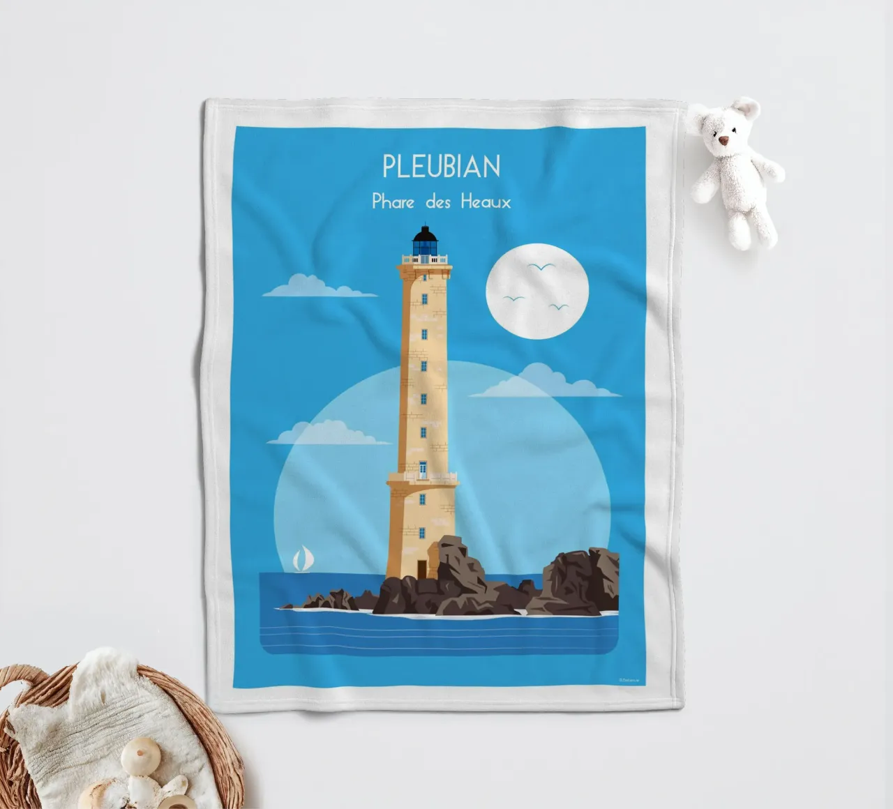 Faro di Heaux coperta in pile da Raphaël Delerue