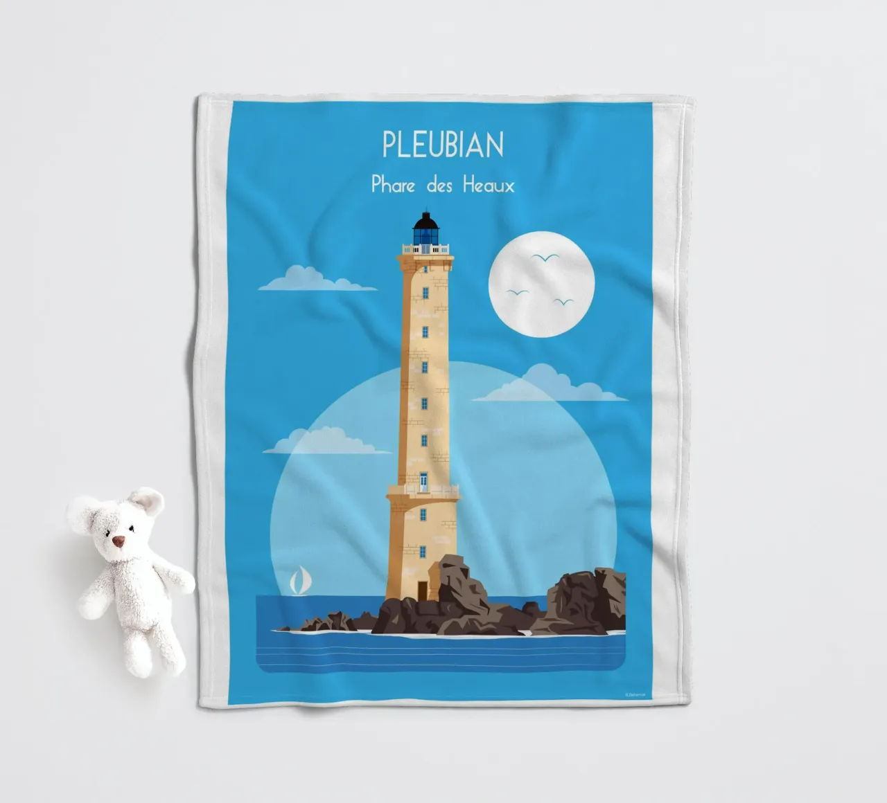 Faro di Heaux coperta in pile da Raphaël Delerue