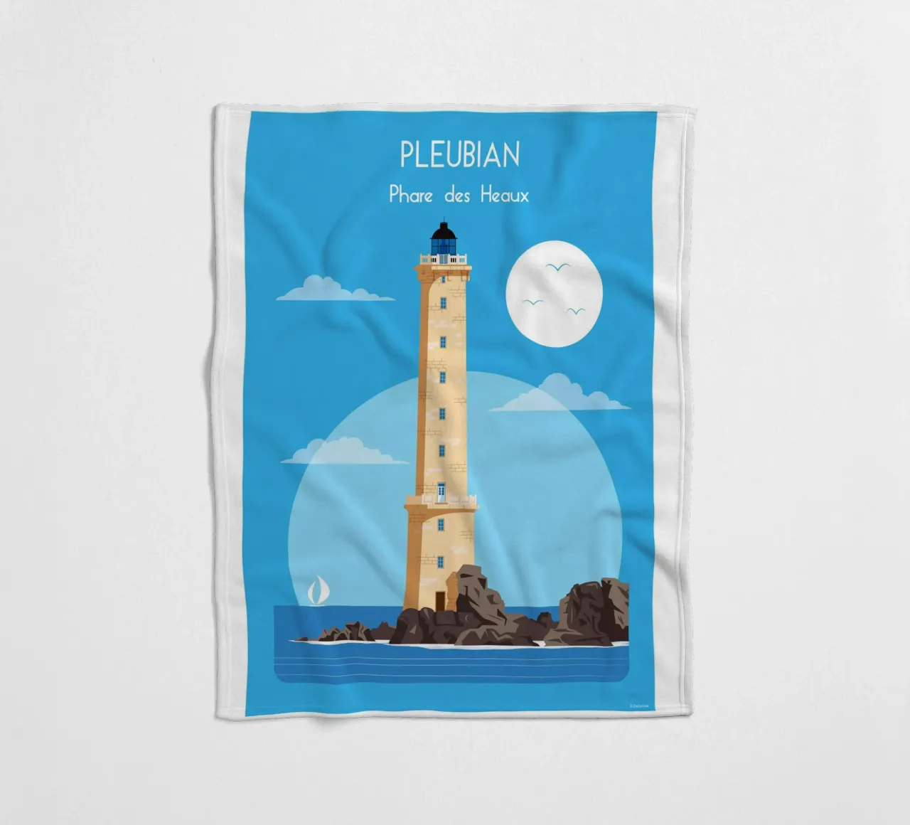 Faro di Heaux coperta in pile da Raphaël Delerue