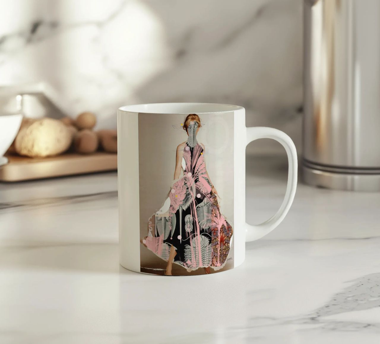 Ihr Inhalt 3 · Die Meerjungfrau tazza in ceramica da Marko Köppe