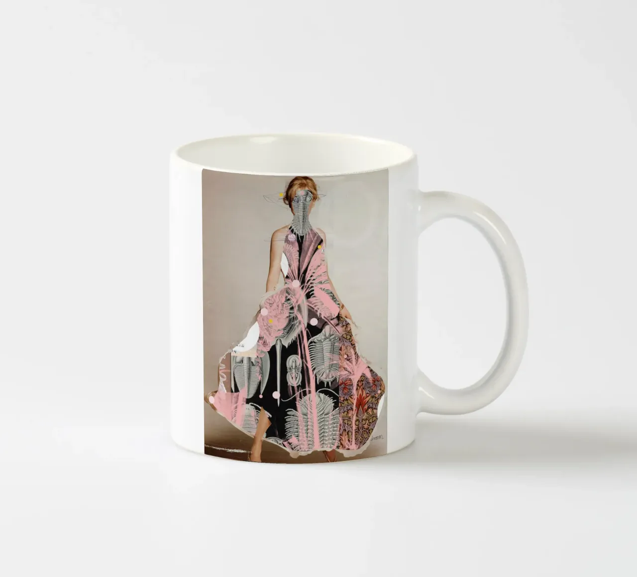 Ihr Inhalt 3 · Die Meerjungfrau tazza in ceramica da Marko Köppe