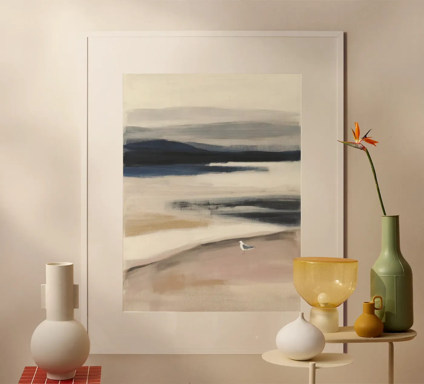 Costa tranquilla poster da ThingDesign