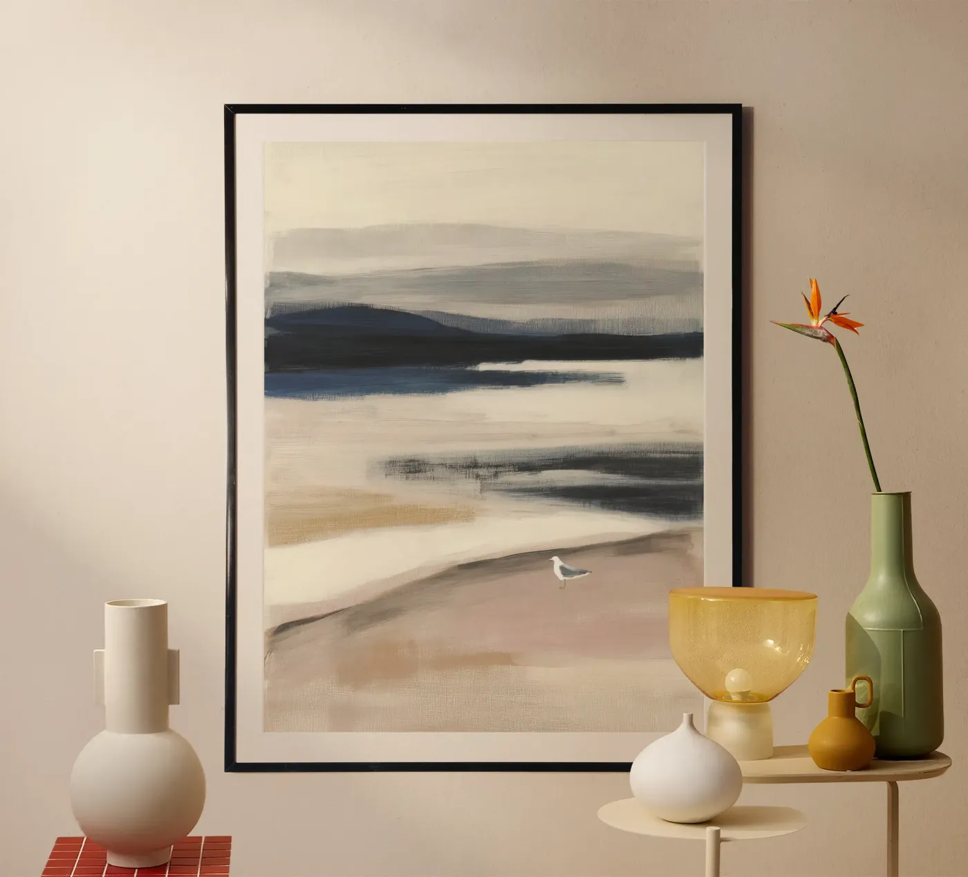 Costa tranquilla poster da ThingDesign