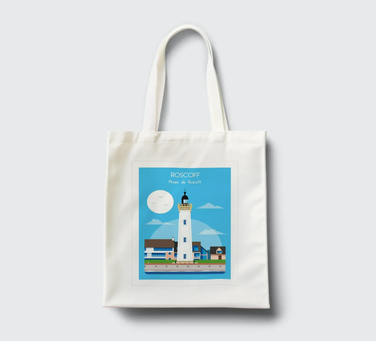 Faro di Roscoff borsa in juta da Raphaël Delerue