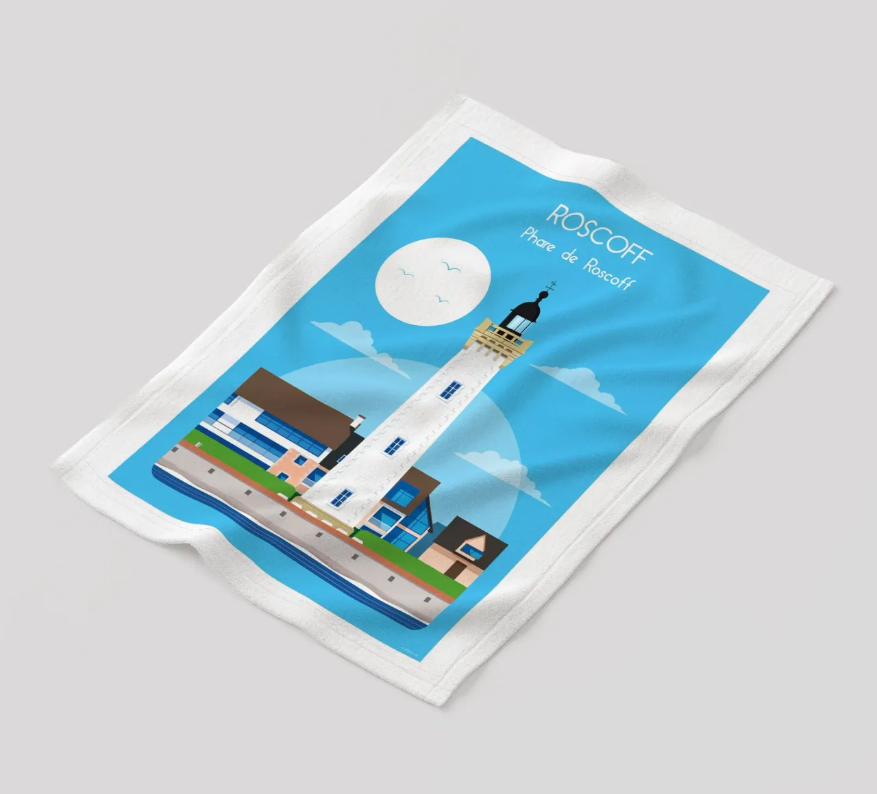 Faro di Roscoff coperta in pile da Raphaël Delerue