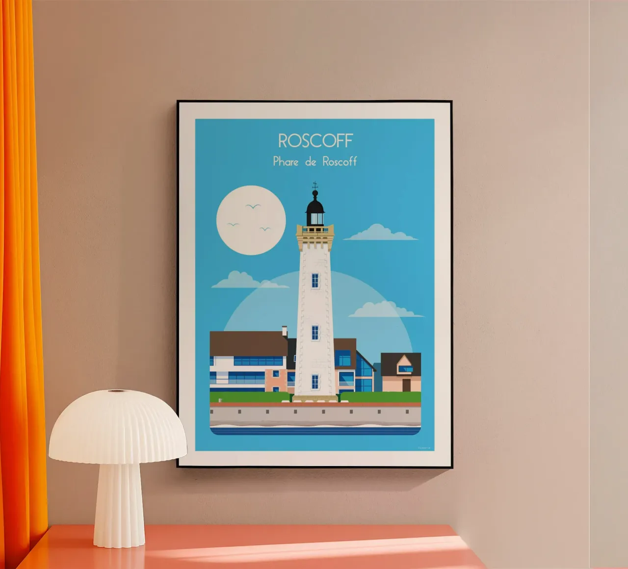 Faro di Roscoff plexiglass da Raphaël Delerue