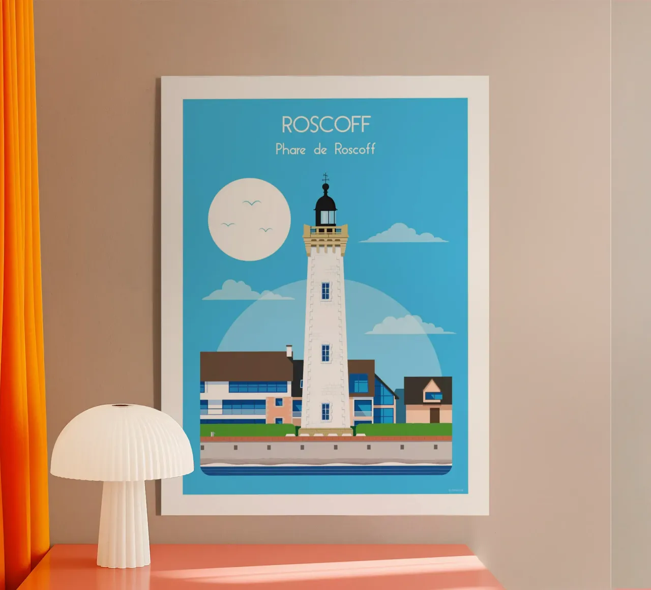 Faro di Roscoff plexiglass da Raphaël Delerue