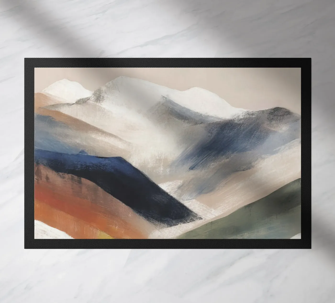 Berge Fußmatte von ThingDesign