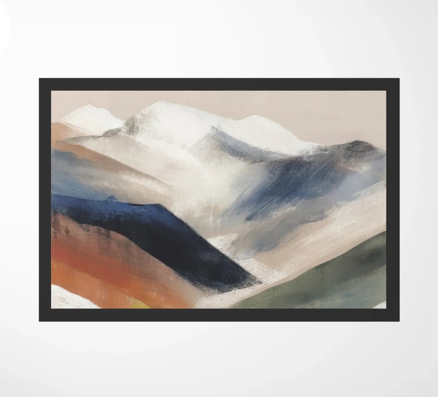 Berge Fußmatte von ThingDesign