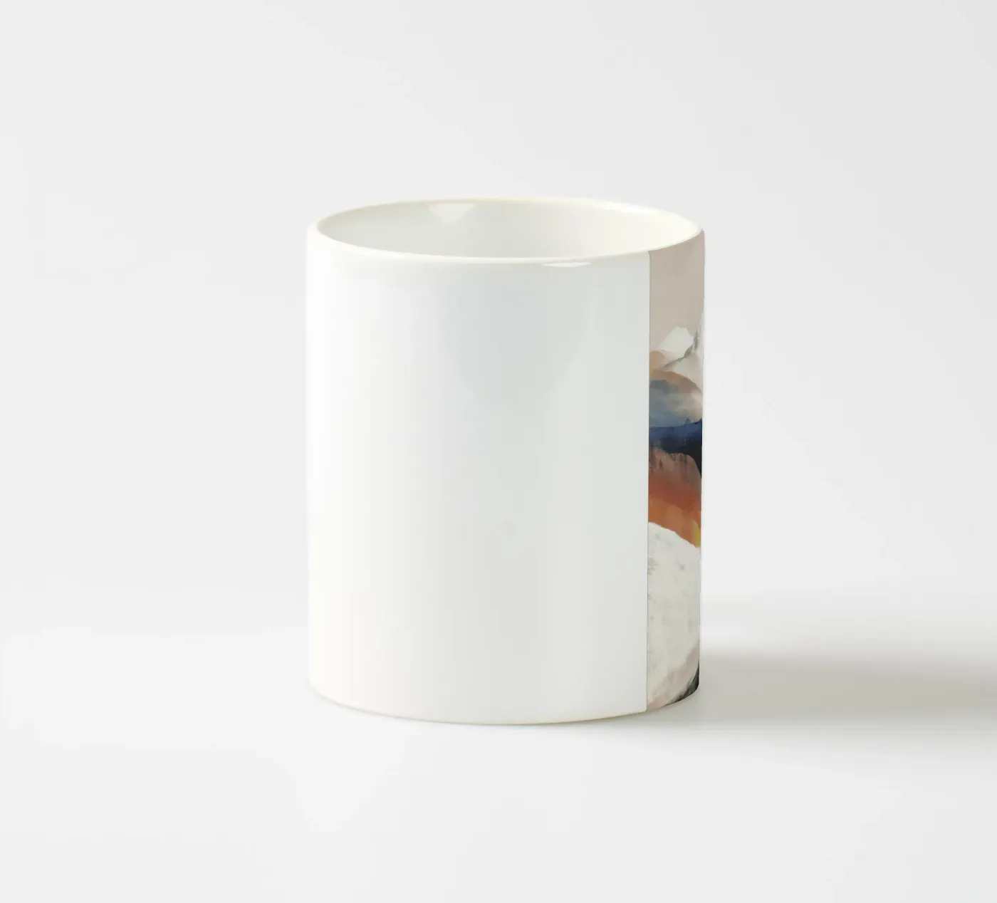 Mountains ceramic mug by ThingDesign
