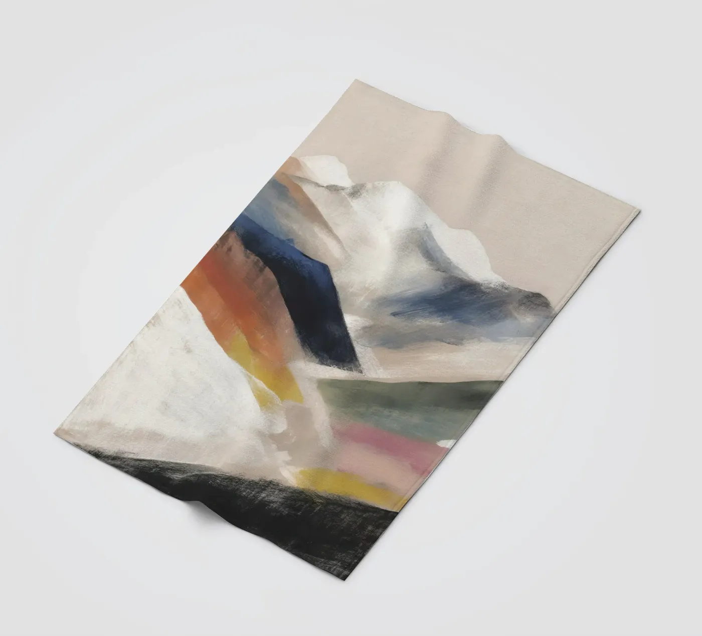Berge Fleecedecke von ThingDesign