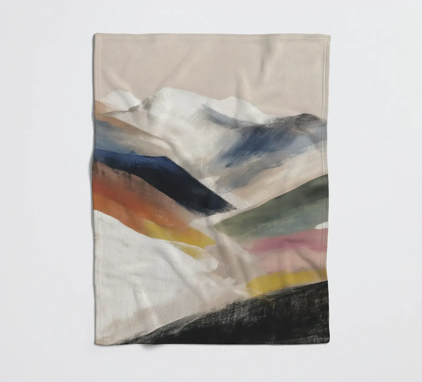 Berge Fleecedecke von ThingDesign