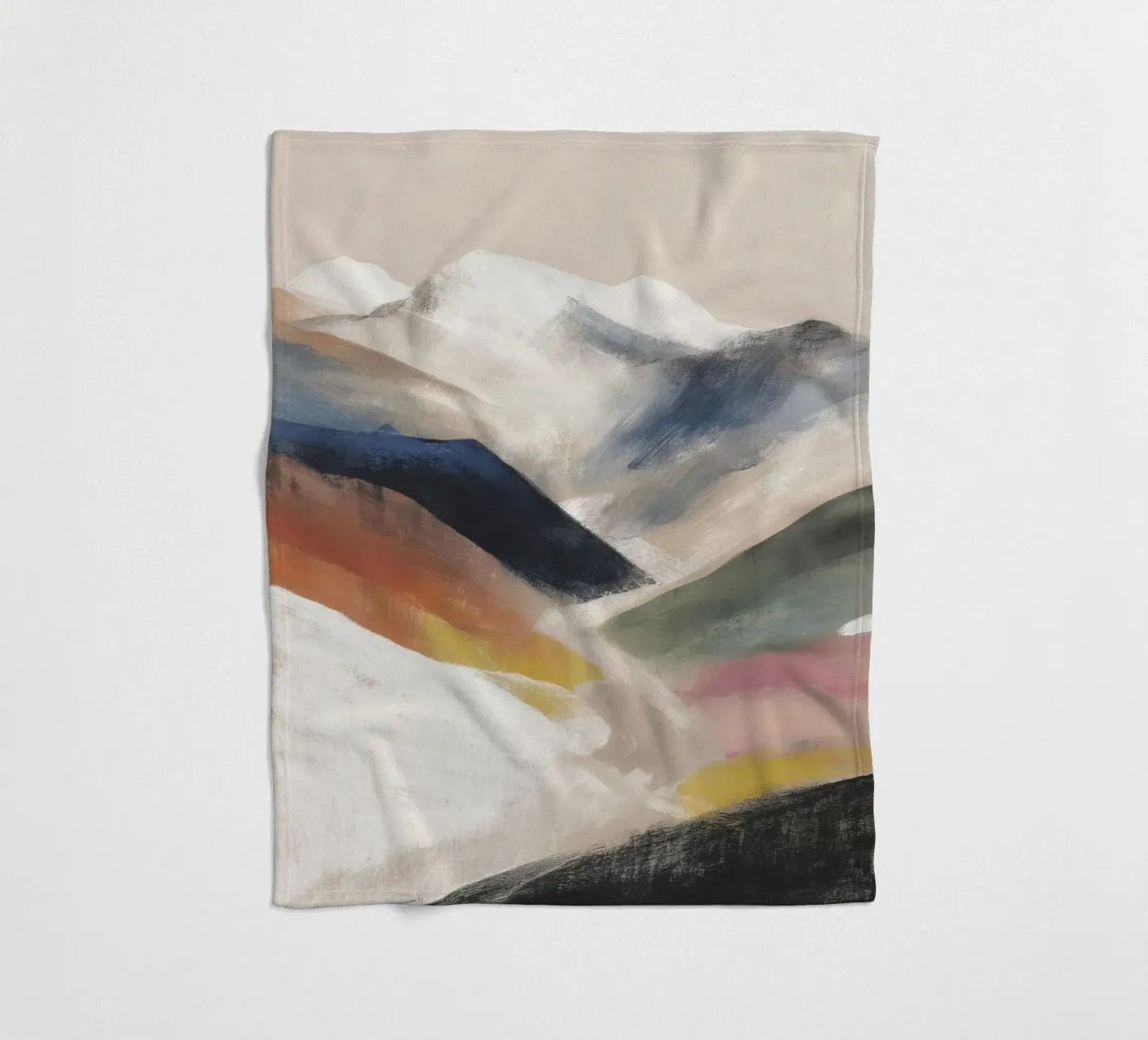 Berge Fleecedecke von ThingDesign