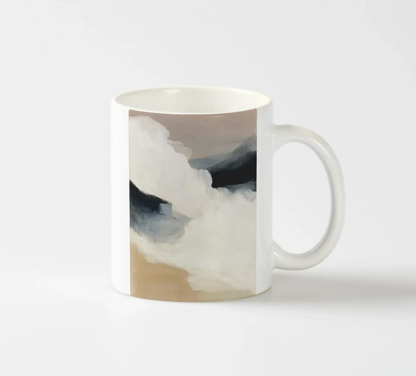 Rising Cloud ceramic mug by ThingDesign